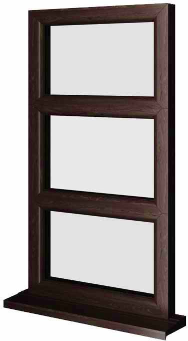Rosewood UPVC Window Style 13
