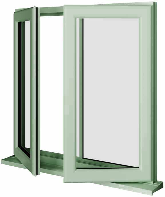 Chartwell Green UPVC Window Style 14