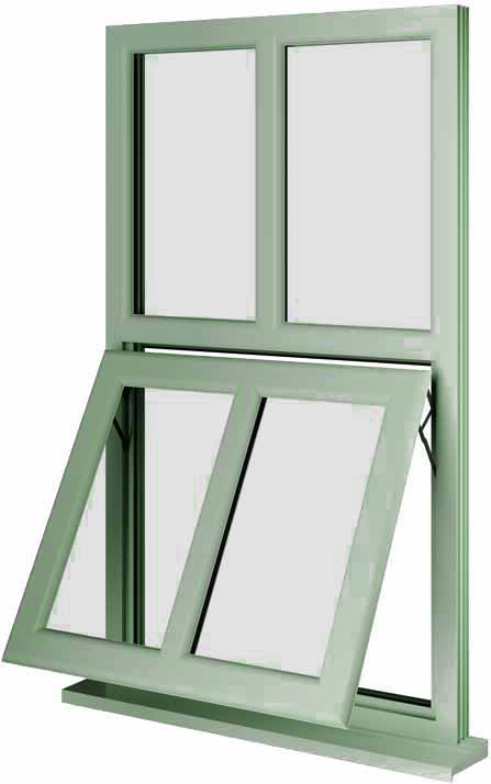Chartwell Green UPVC Window Style 145