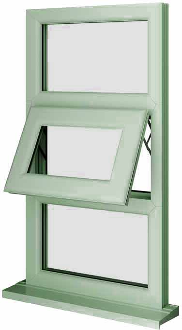 Chartwell Green UPVC Window Style 15