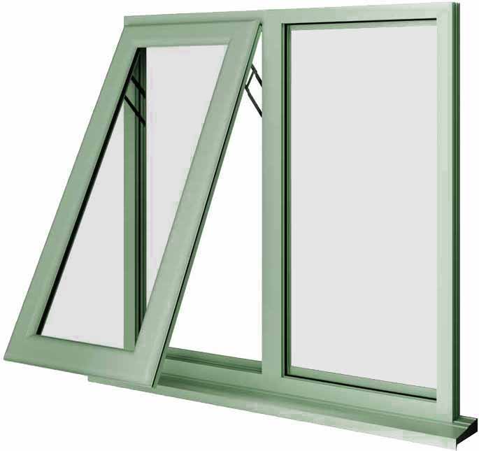 Chartwell Green UPVC Window Style 16