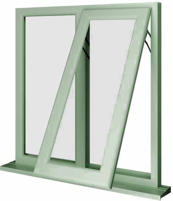 Chartwell Green UPVC Window Style 17