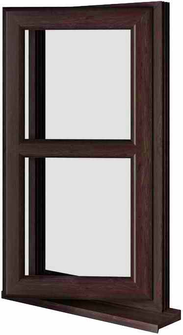 Rosewood UPVC Window Style 178