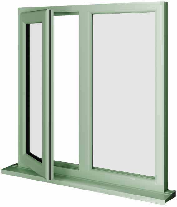 Chartwell Green UPVC Window Style 18