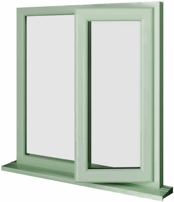 Chartwell Green UPVC Window Style 19