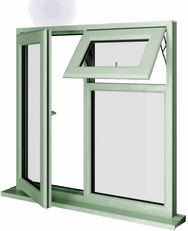 Chartwell Green UPVC Window Style 20