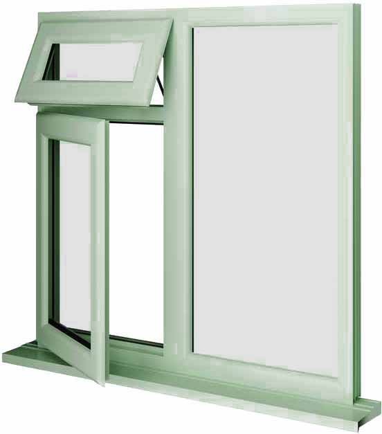 Chartwell Green UPVC Window Style 27