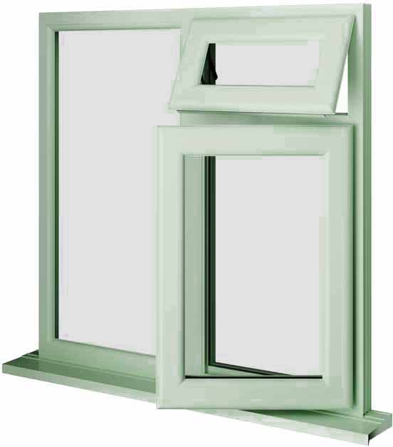 Chartwell Green UPVC Window Style 28