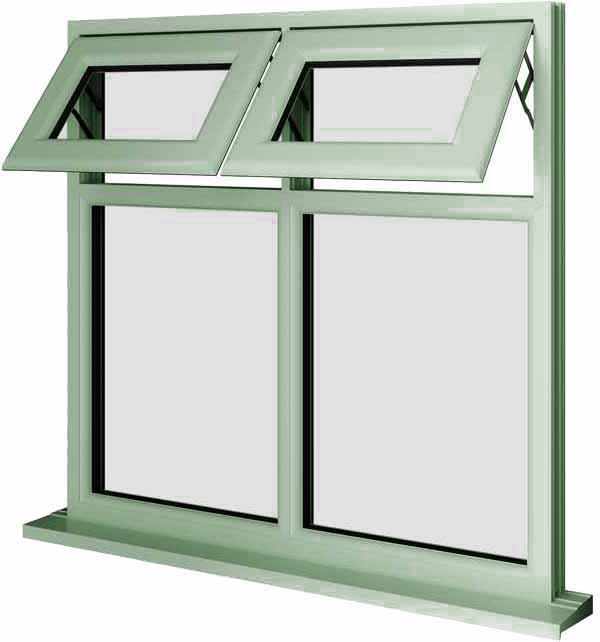 Chartwell Green UPVC Window Style 29
