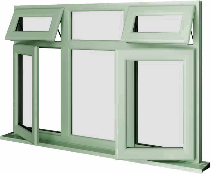 Chartwell Green UPVC Window Style 31