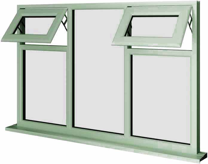 Chartwell Green UPVC Window Style 32