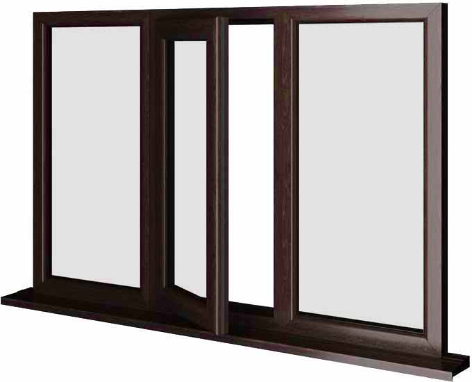 Rosewood UPVC Window Style 33