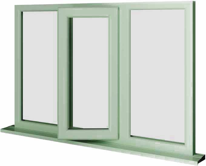 Chartwell Green UPVC Window Style 34
