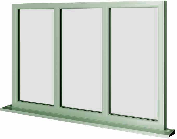 Chartwell Green UPVC Window Style 36