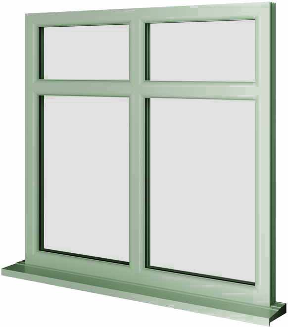 Chartwell Green UPVC Window Style 37