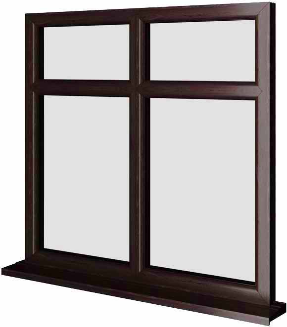 Rosewood UPVC Window Style 37