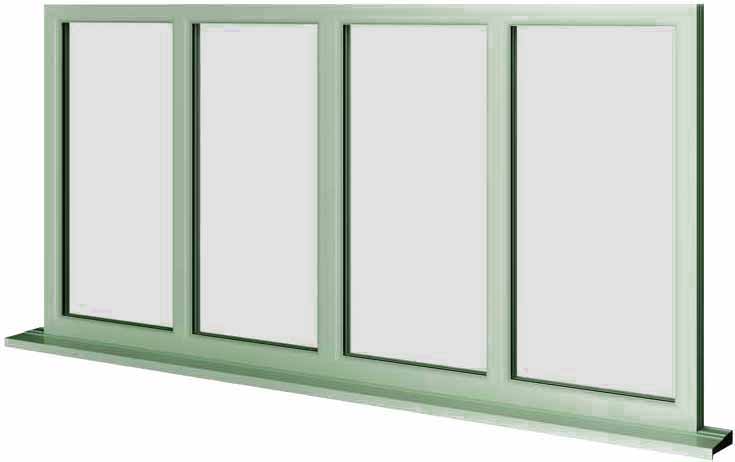 Chartwell Green UPVC Window Style 38