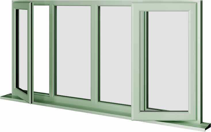 Chartwell Green UPVC Window Style 39