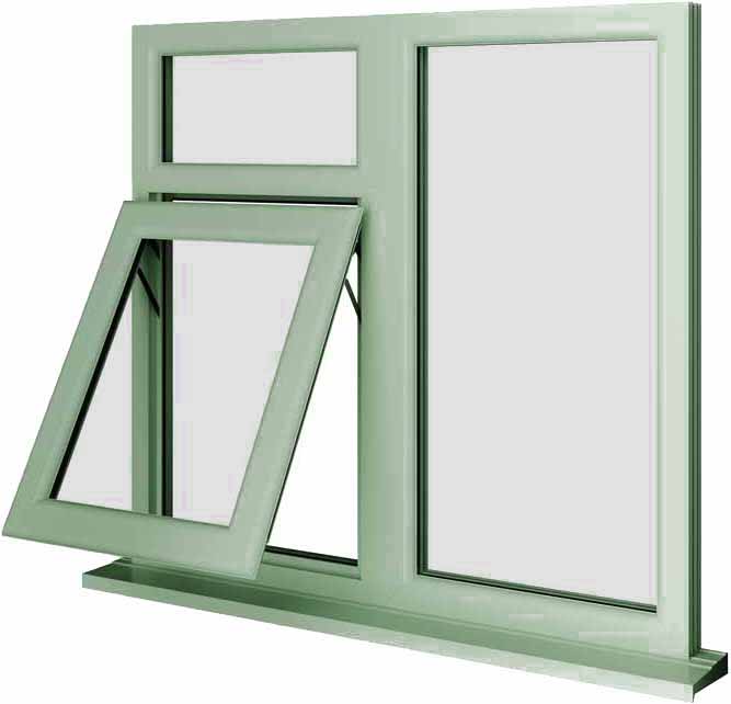 Chartwell Green UPVC Window Style 41
