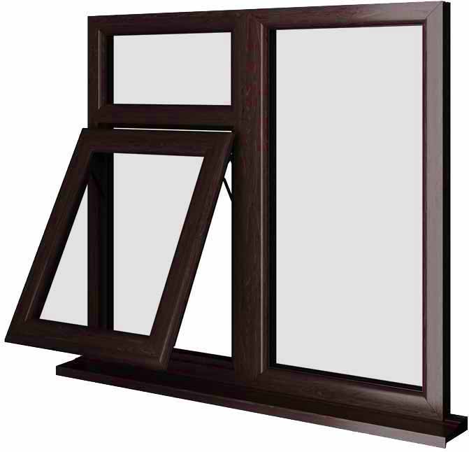 Rosewood UPVC Window Style 41