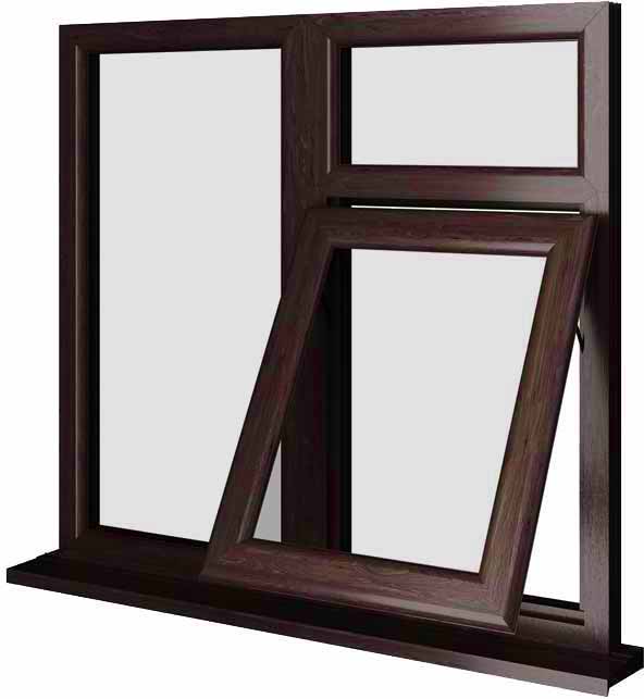 Rosewood UPVC Window Style 42