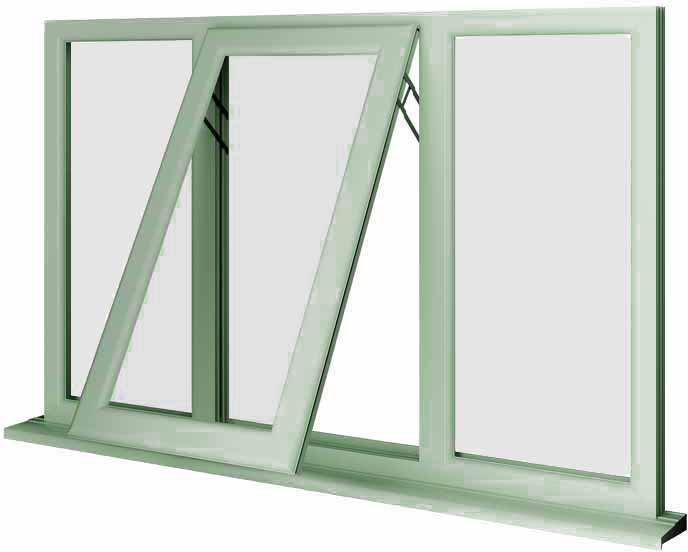 Chartwell Green UPVC Window Style 46
