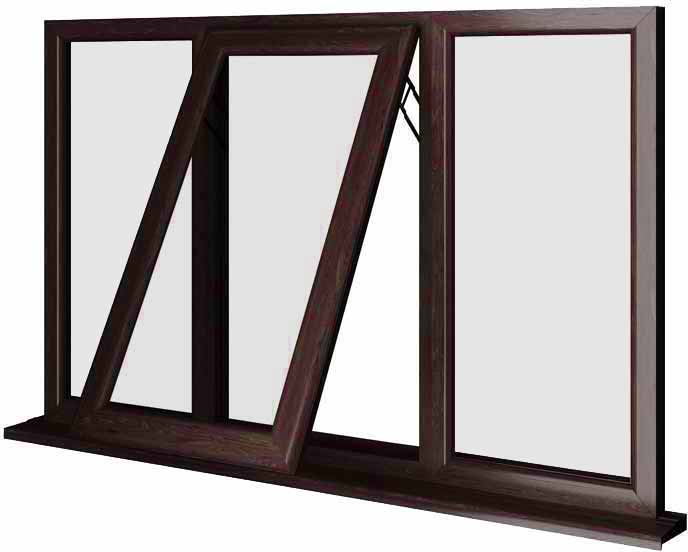 Rosewood UPVC Window Style 46