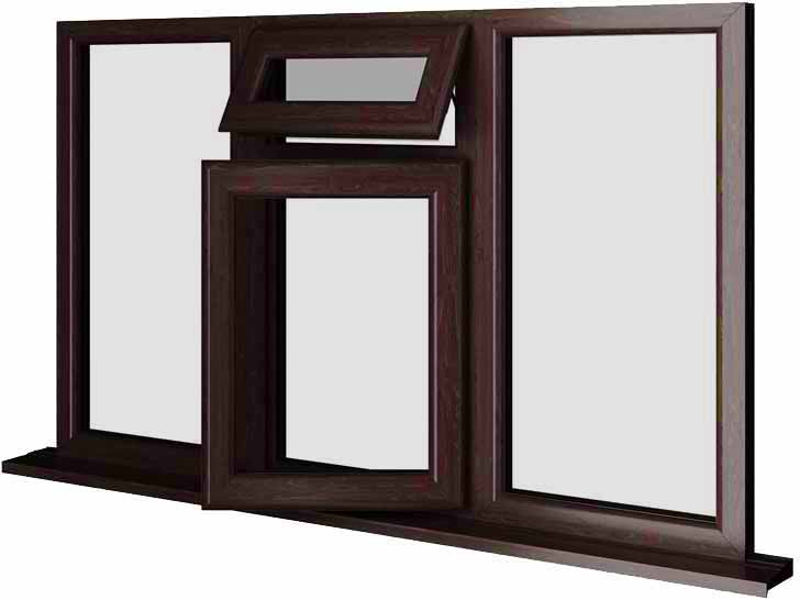 Rosewood UPVC Window Style 47