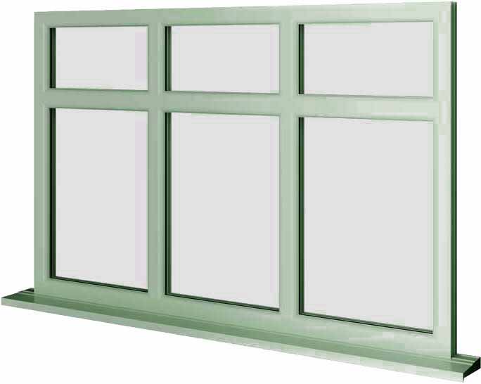 Chartwell Green UPVC Window Style 49