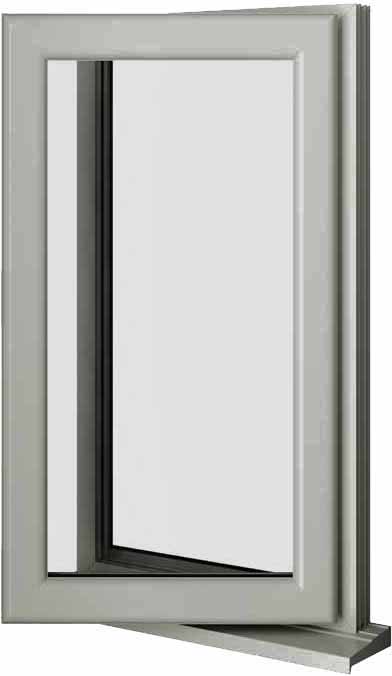 Agate Grey UPVC Window Style 5