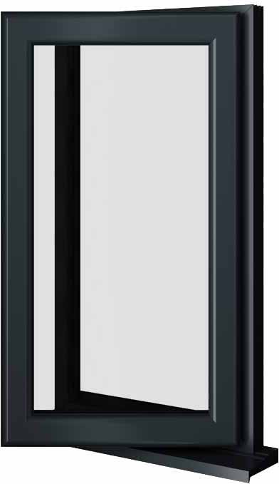 Grey UPVC Window Style 5