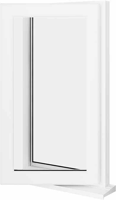 White UPVC Window Style 5