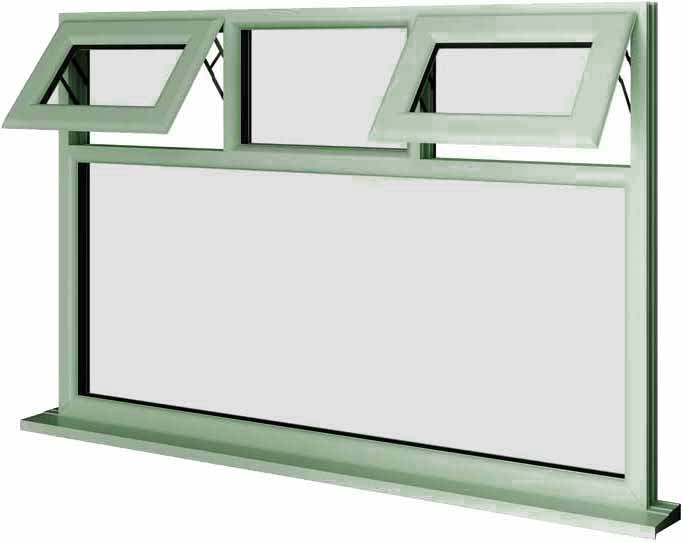Chartwell Green UPVC Window Style 51