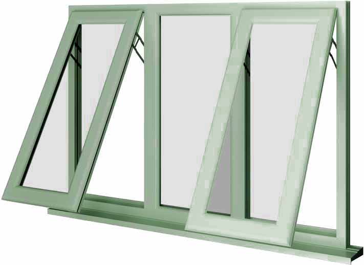 Chartwell Green UPVC Window Style 52