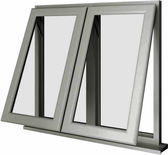 Agate Grey UPVC Window Style 53