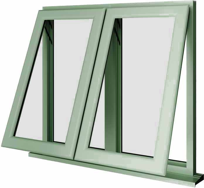 Chartwell Green UPVC Window Style 53