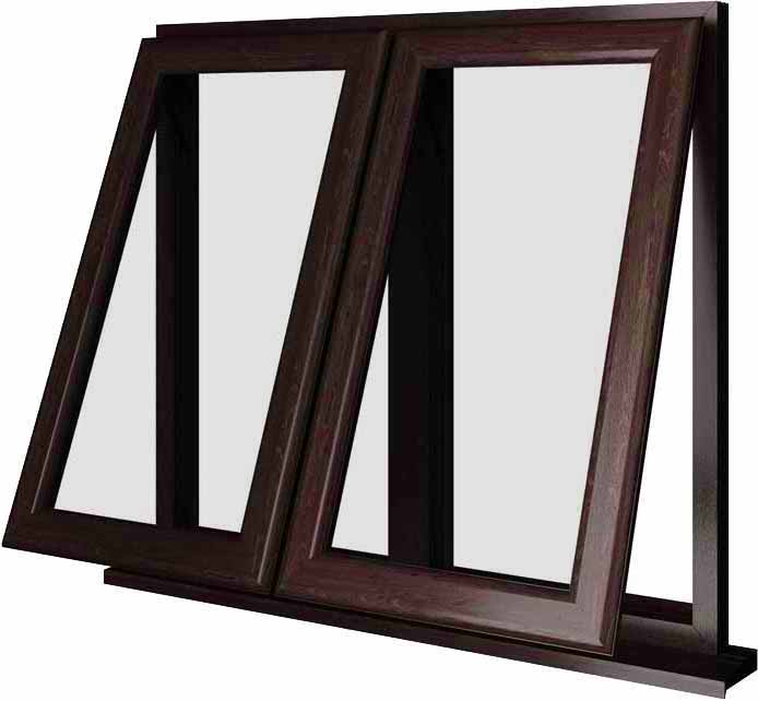 Rosewood UPVC Window Style 53