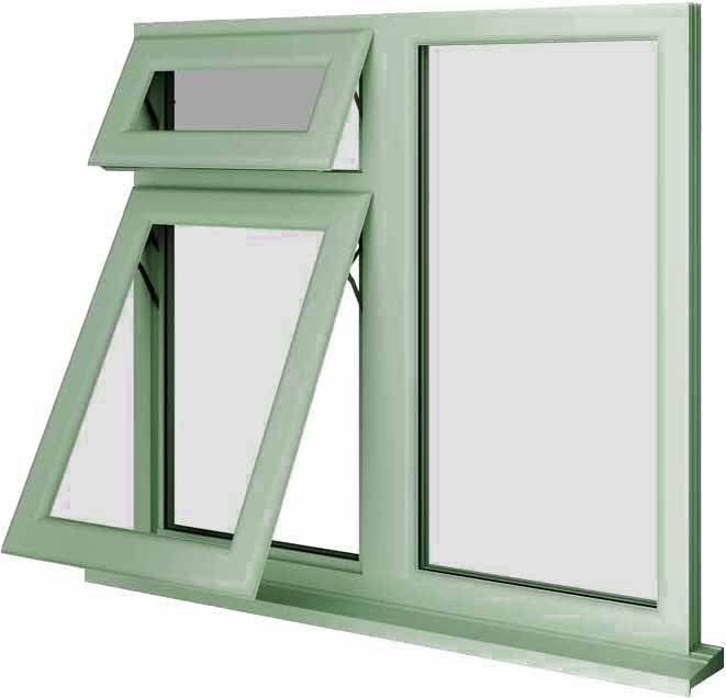 Chartwell Green UPVC Window Style 56
