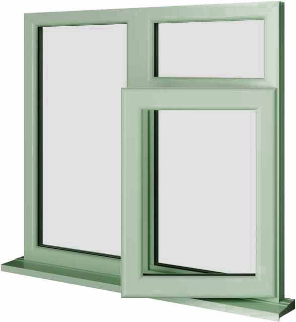 Chartwell Green UPVC Window Style 59