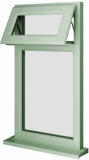 Chartwell Green UPVC Window Style 6
