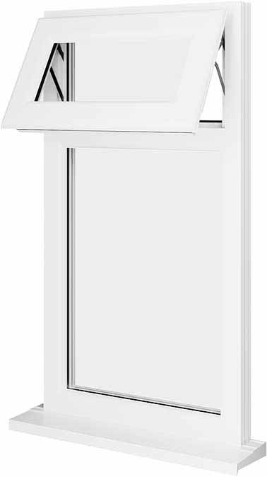 white upvc window style 6