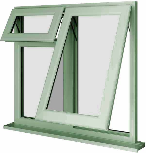 Chartwell Green UPVC Window Style 60