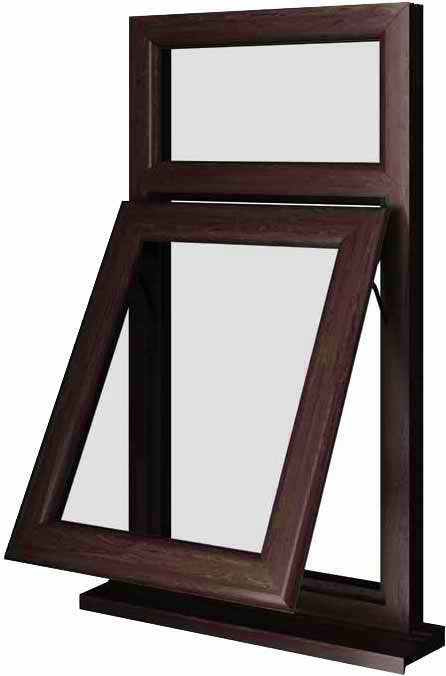 Rosewood UPVC Window Style 7