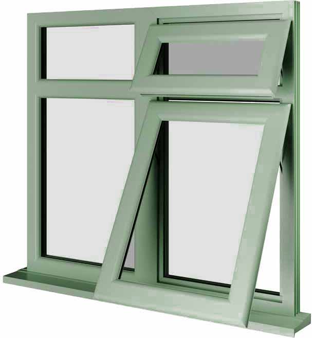 Chartwell Green UPVC Window Style 72
