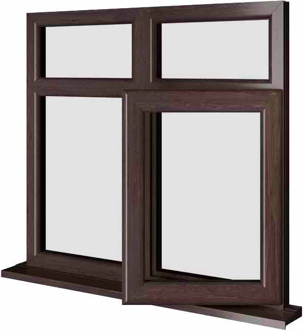 Rosewood UPVC Window Style 75