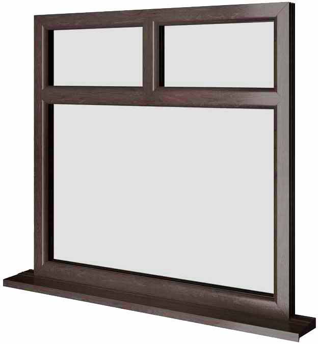 Rosewood UPVC Window Style 77