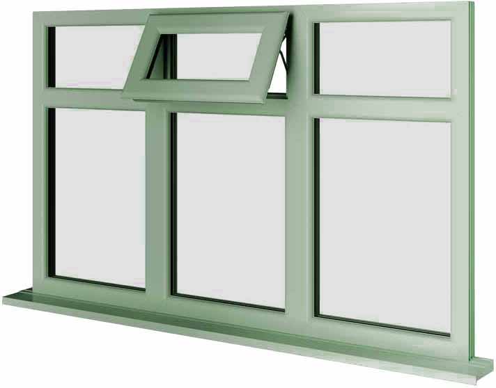 Chartwell Green UPVC Window Style 78