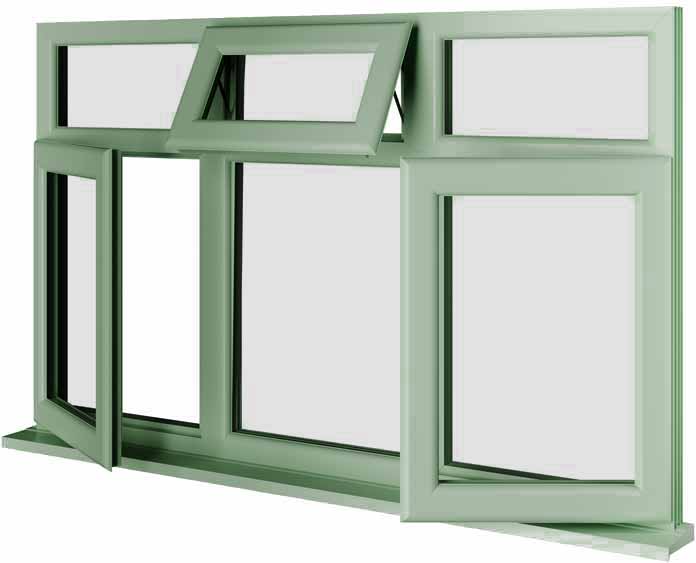 Chartwell Green UPVC Window Style 79