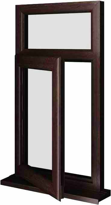 Rosewood UPVC Window Style 8