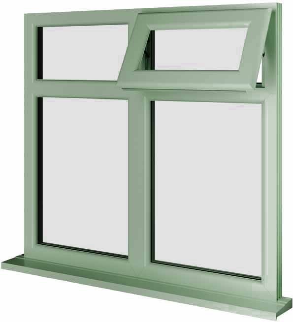 Chartwell Green UPVC Window Style 81